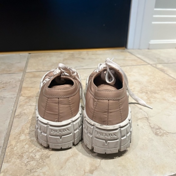 Prada double wheel nylon gabardine sneakers - Picture 3 of 3